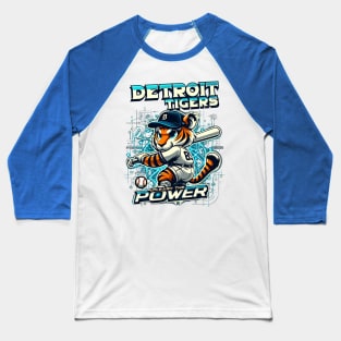 tigers power Baseball T-Shirt